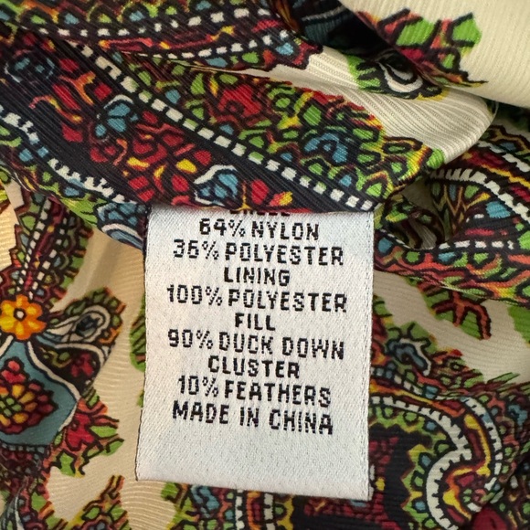 Talbots Barn Vest Quilted With 90% Duck Down - Picture 4 of 8